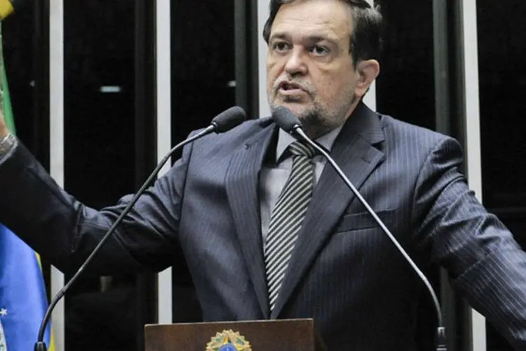 Senador Walter Pinheiro (PT-BA) durante discurso em sessão Plenária do Senado (Geraldo Magela/Agência Senado/Agência Senado)