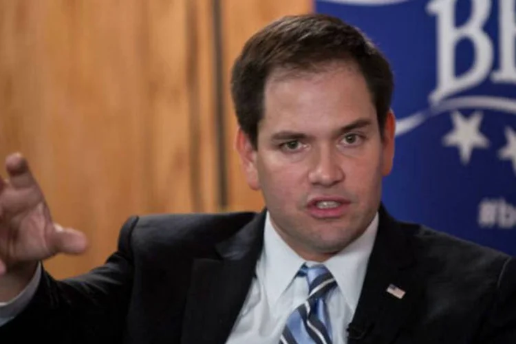 O senador republicano de origem hispânica Marco Rubio (Nicholas Kamm/AFP)