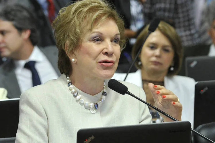 
	Senadora Marta Suplicy: a senadora Marta Suplicy, que j&aacute; fez parte da base do PT, defendeu um eventual governo Temer e uma agenda pacificadora
 (Geraldo Magela/ Agência Senado)