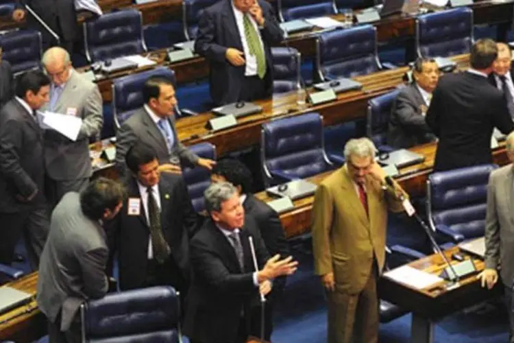 
	O Senado brasileiro: MP voltar&aacute; &agrave; C&acirc;mara e ainda precisa ser sancionada pela Presid&ecirc;ncia
 (Agência Brasil)