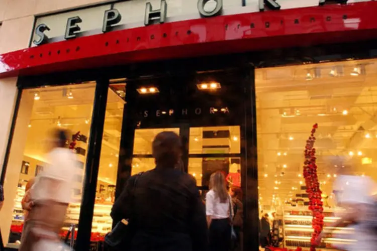 Fachada da loja da Sephora em São Francisco: no Brasil, companhia quer ter 40 lojas até 2017 (David Paul Morris/Getty Images)