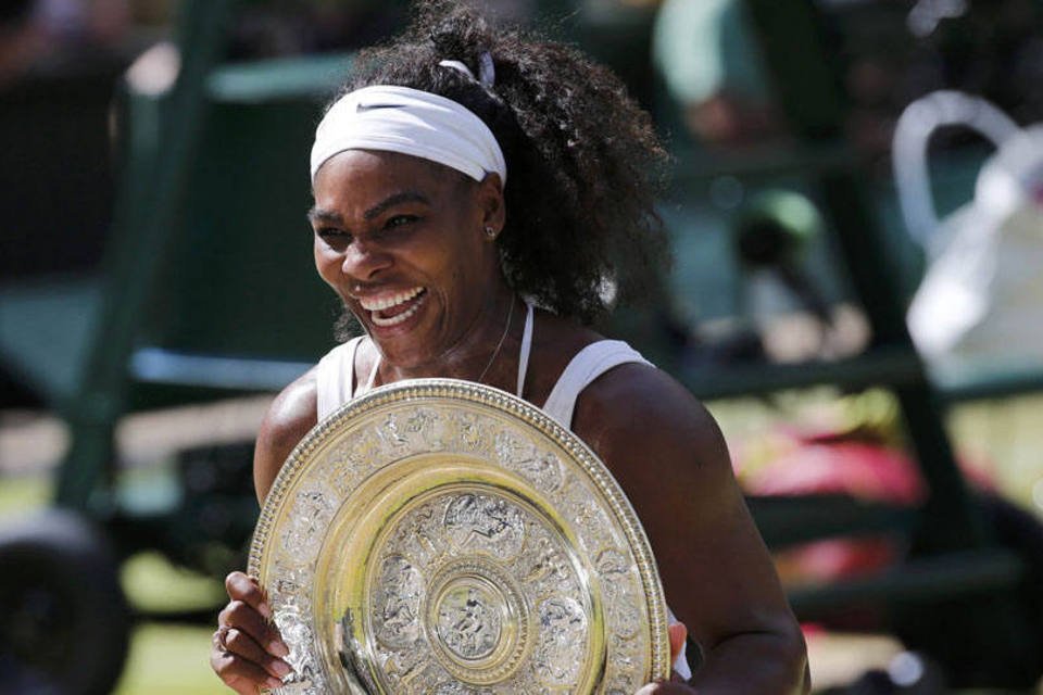 Serena Williams e conquista 6º título em Wimbledon
