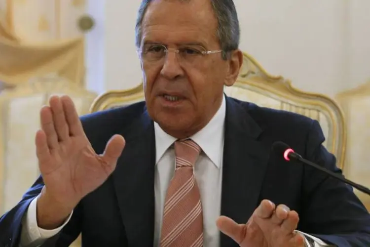 
	Serguei Lavrov: &quot;S&oacute; lutam contra o terrorismo da forma como eles decidem. E se sentem capazes de convencer os demais&quot;, disse
 (Sergei Karpukhin/Reuters)