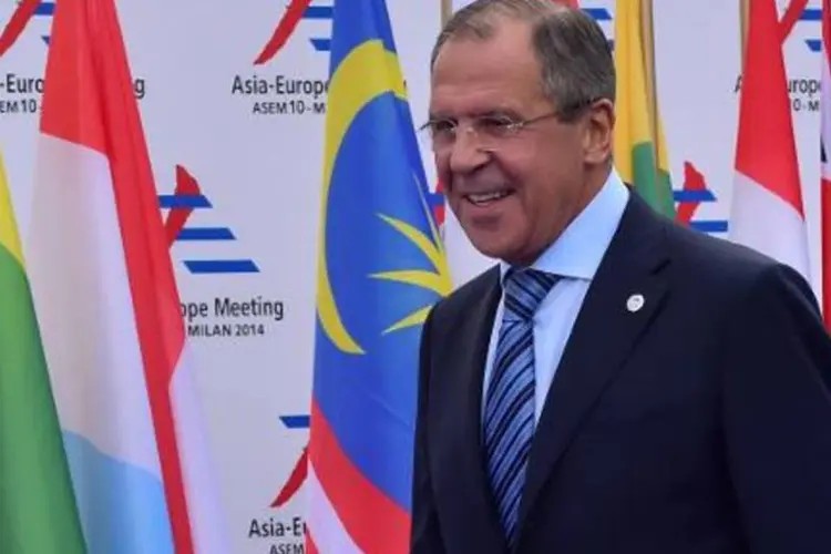 
	Sergei Lavrov: &quot;N&atilde;o planejamos ir a uma guerra com a Turquia. Nossa atitude em rela&ccedil;&atilde;o ao povo turco n&atilde;o mudou&quot;
 (Giuseppe Cacace/AFP)