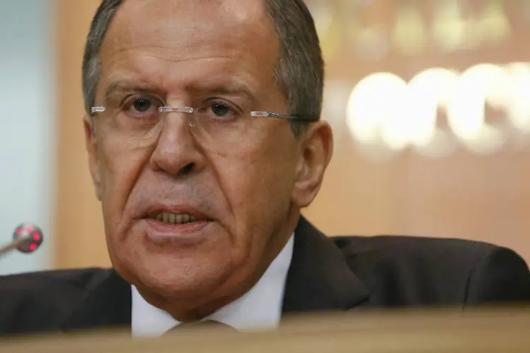 Sergei Lavrov: ministro de Relações Exteriores também falou sobre situação na Ucrânia (Maxim Shemetov/Reuters)