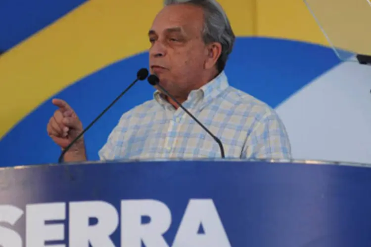 O senador Sérgio Guerra, coordenador da campanha de José Serra