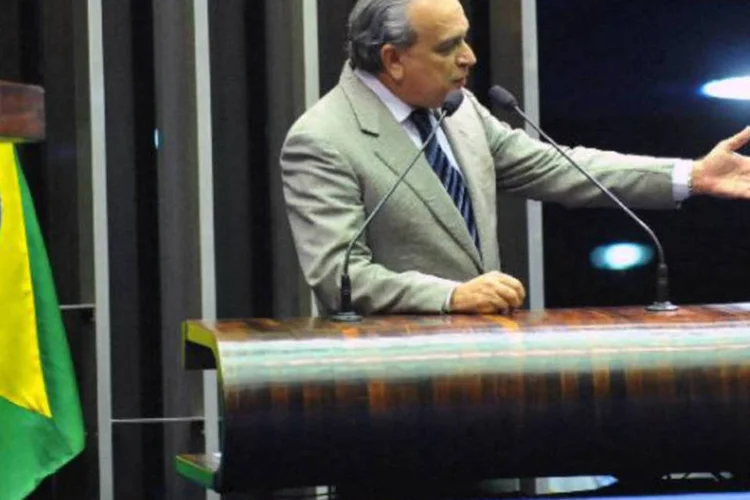 O senador Sérgio Guerra fez coro às declarações do procurador-geral da República, Roberto Gurgel, de que o pedido para investigá-lo é "retaliação" por sua ação no caso do mensalão (José Cruz/ABr)