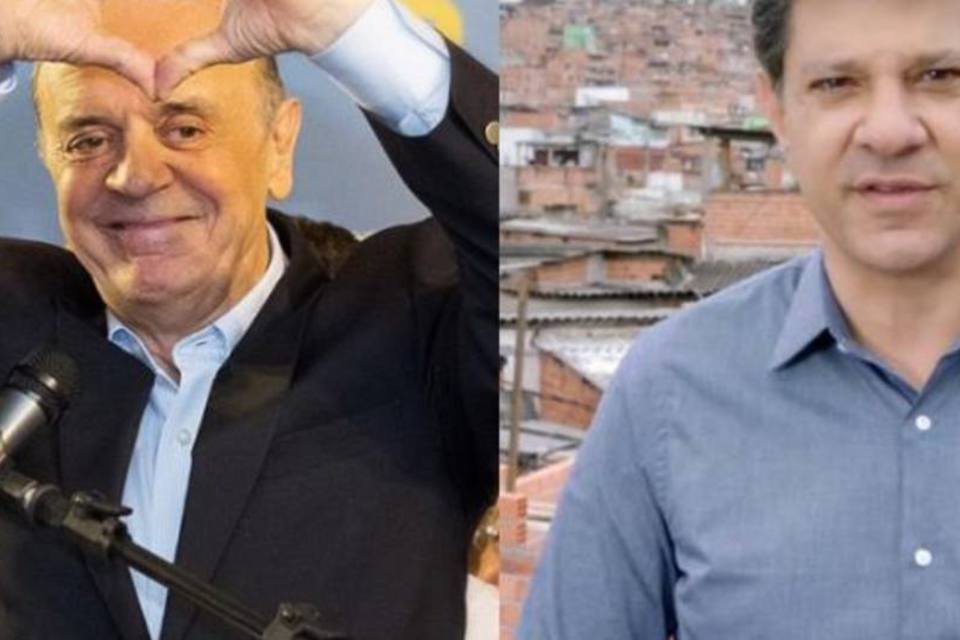 Haddad e Serra trocam farpas no horário eleitoral na TV