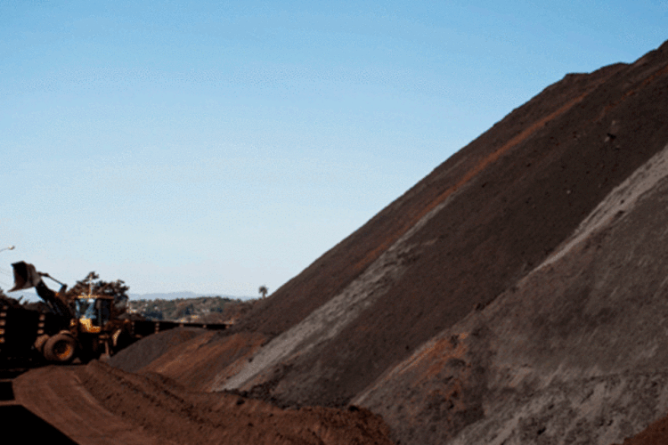 O minério de ferro foi o produto mais exportado pelo Brasil em 2010 (Divulgação)