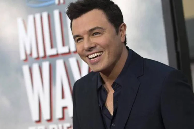 Diretor e ator Seth MacFarlane durante lançamento do filme "Um Milhão de Maneiras de Pegar na Pistola", em Los Angeles
 (Mario Anzuoni/Reuters)