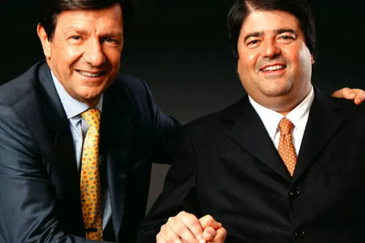 O banqueiro Pedro Moreira Salles (à direita) está envolvido na formação do fundo, que espera aprovação da CVM (Germano Lüders/EXAME.com)