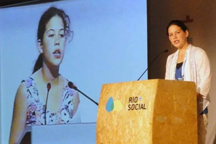 Severn Suzuki: " Se tivesse a oportunidade, perguntaria a cada um deles que tipo de líder gostariam de ser para ficarem marcados na história da humanidade" (Vanessa Barbosa)