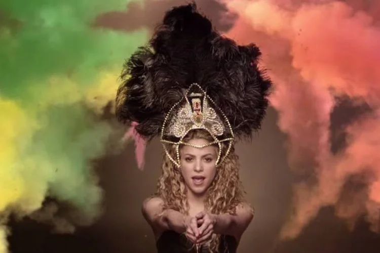 "La la la": vídeo ajudou Activia a estar no topo da lista, com mais de 5,8 mi de compartilhamentos (Reprodução/YouTube/shakiraVEVO)