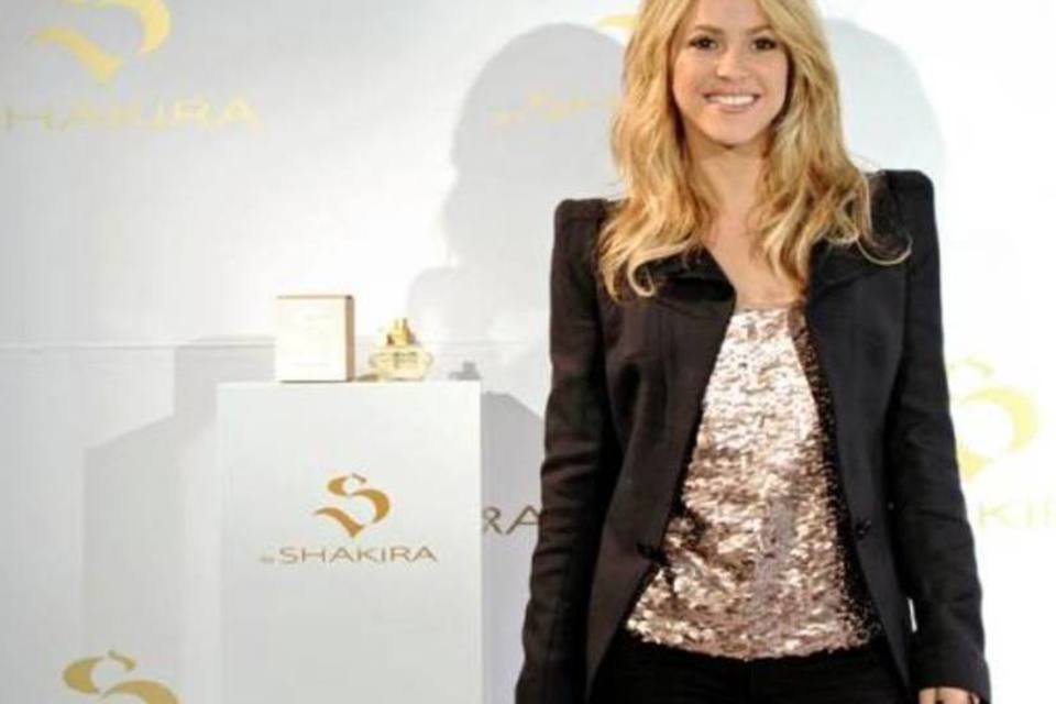 Cantora acaba de colocar no mercado seu "S by Shakira" (Divulgação)