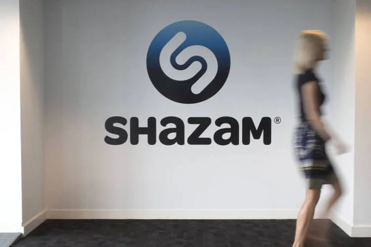 
	Sede do Shazam, em Londres: aplicativo&nbsp;identifica m&uacute;sica ambiente, fornecendo letras, v&iacute;deo e biografia do artista
 (Simon Dawson/Bloomberg)