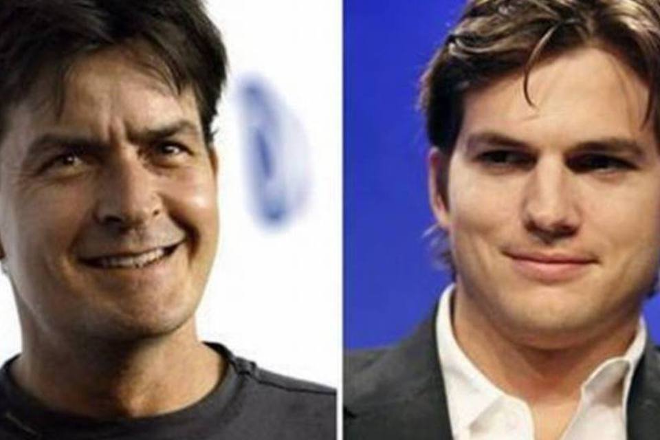 Ashton Kutcher substituirá Sheen em "Two and A Half Men"