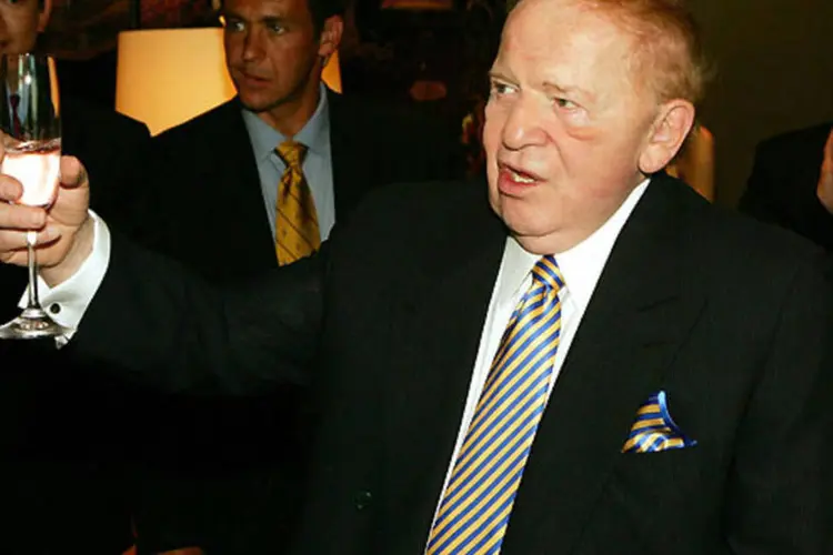 
	Sheldon Adelson: bilion&aacute;rio ganhou US$ 15 bilh&otilde;es em 2013
 (Getty Images)