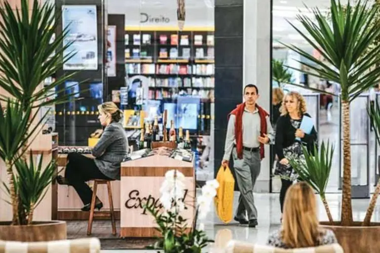 
	Shopping da BR Malls: segundo a companhia, resultado foi afetado pela queda de 0,4 por cento nas vendas mesmas lojas do setor de lazer dos shoppings
 (Germano Lüders/EXAME.com)