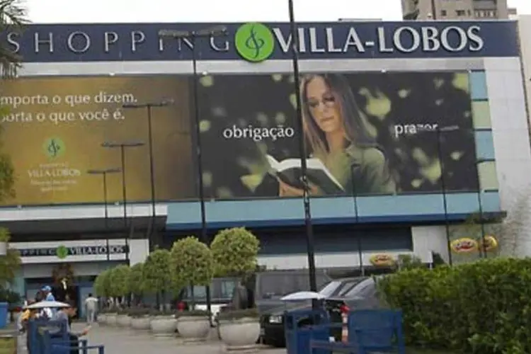 Shopping Villa Lobos. da BR Malls: vendas foram puxadas por lojas-satélites (DANIELA PICORAL/Site Exame)
