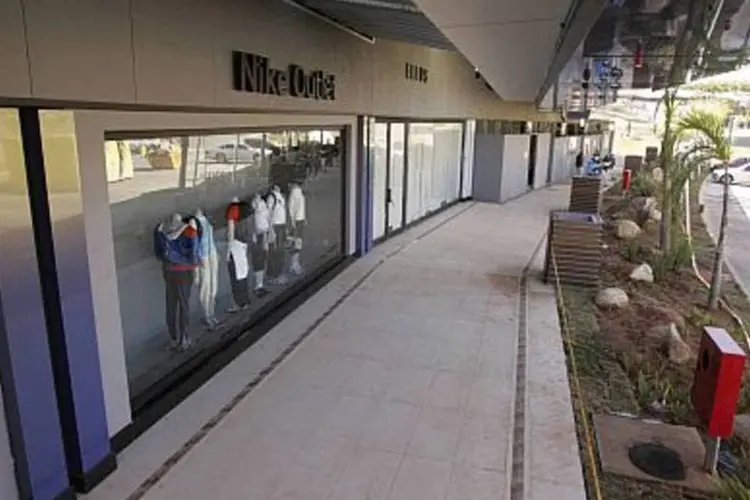 Lojas no Outlet Premium, em São Paulo: A General pretende comprar mais 20% do shopping e, assim, atingir 50% do empreendimento