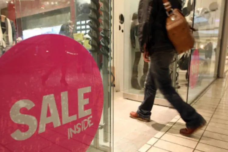 Shopping center nos EUA: expectativa do consumidor norte-americano para os próximos 6 meses também caiu (Getty Images)