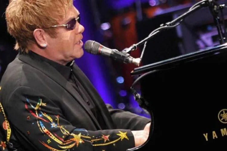 Show de Elton John: festival que trouxe artista para Nápoles teve financiamento de € 2,25 mi (John Shearer/Getty Images)