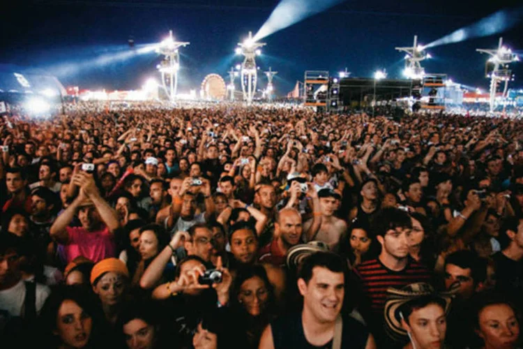 Show da banda Jamiroquai em Madri: a marca Rock in Rio conseguiu se internacionalizar mesmo carregando o nome da cidade brasileira (Victor R. Caivano)