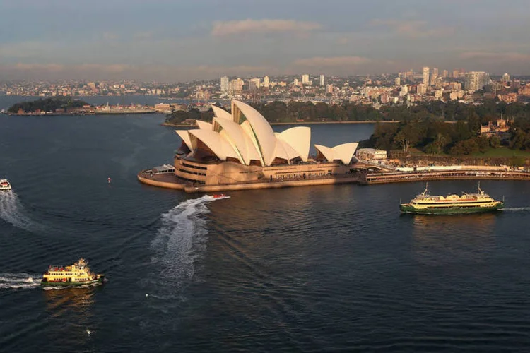 Vista aérea de Sidney, na Austrália (David Rogers/Getty Images/Getty Images)