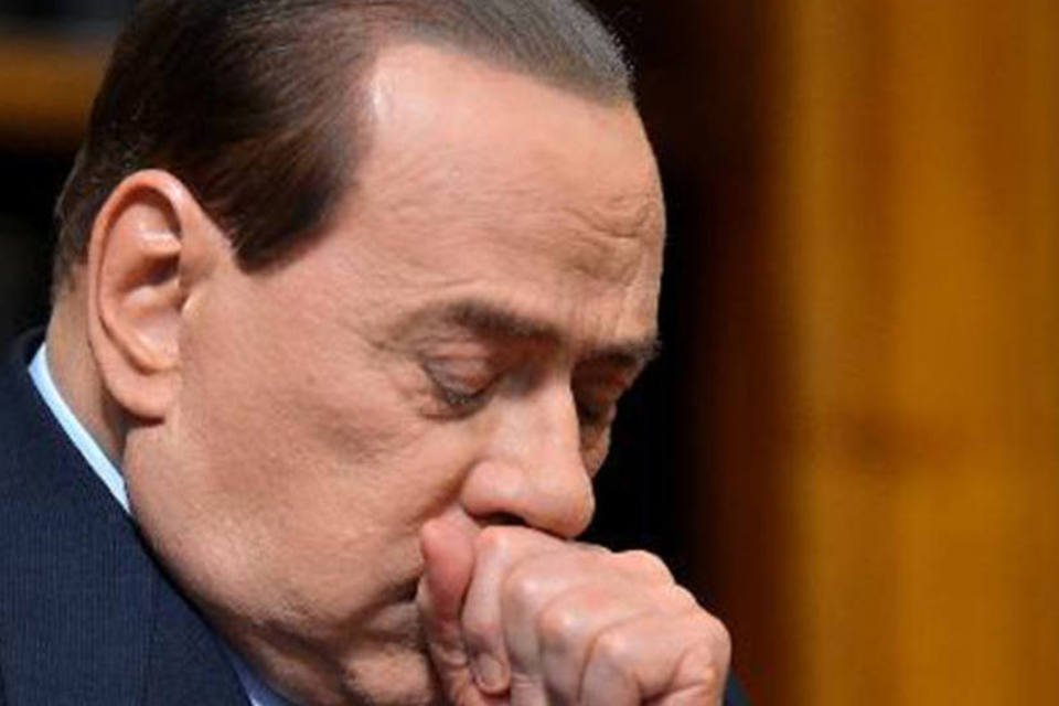 Silvio Berlusconi: ex-premiê foi condenado por fraude fiscal no processo Mediaset (Filippo Monteforte/AFP)