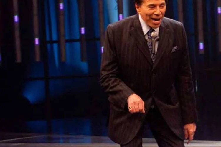 O apresentador e empresário Silvio Santos: a conta do PanAmericano chegou (Contigo)