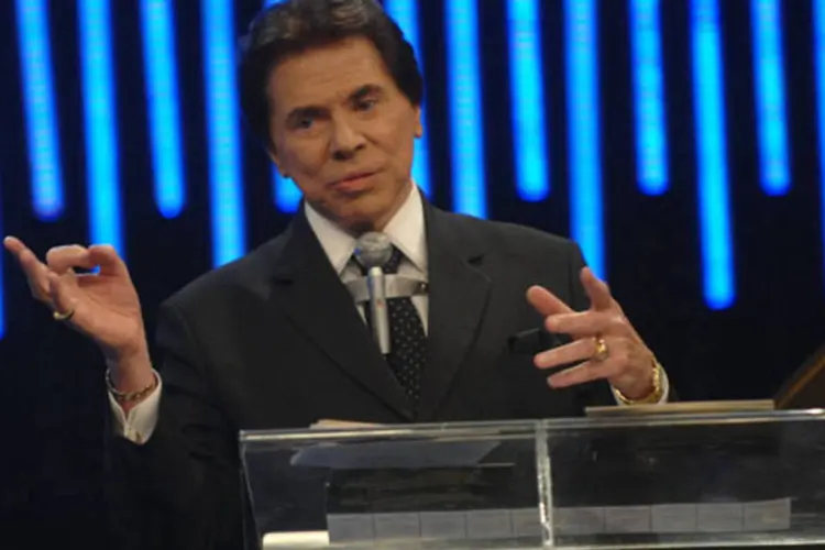 O apresentador Silvio Santos, controlador do Panamericano: rombo é maior (Luciana Prezia/Contigo)