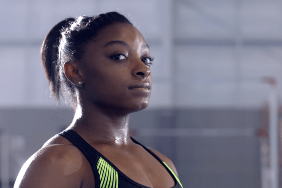 Simone Biles protagoniza novo filme de série da Nike