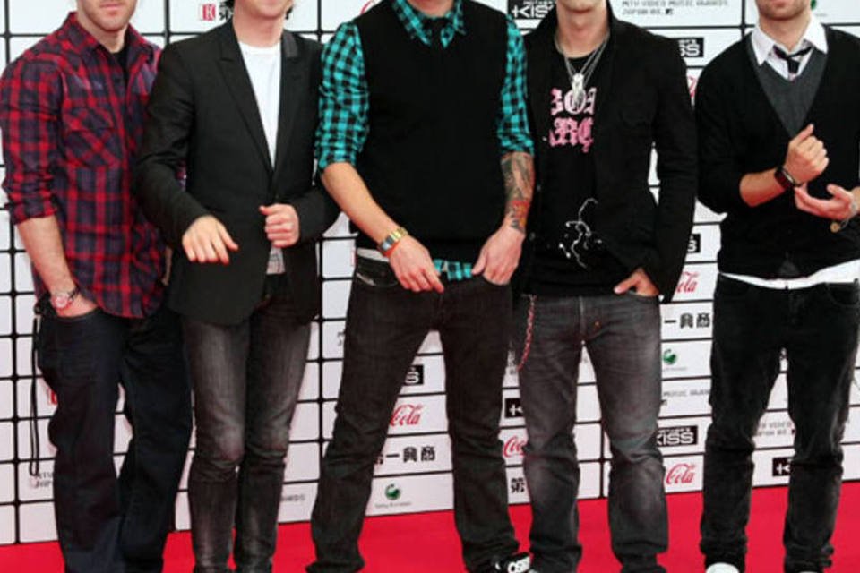 Banda Simple Plan vai se apresentar no palco New Stage, no dia 14 de novembro (Getty Images)