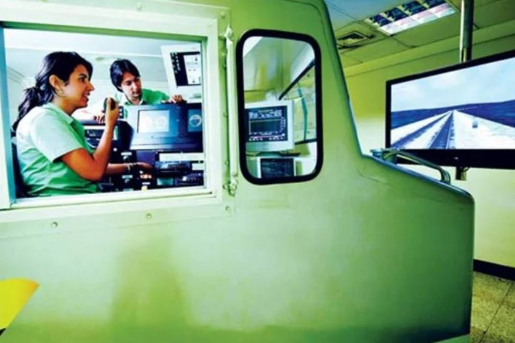 
	Simulador de trem da Vale: a mineradora, segundo o estudo, foi uma das 14 empresas que mais elevaram seus gastos com inova&ccedil;&atilde;o nos &uacute;ltimos dez anos
 (Divulgação)