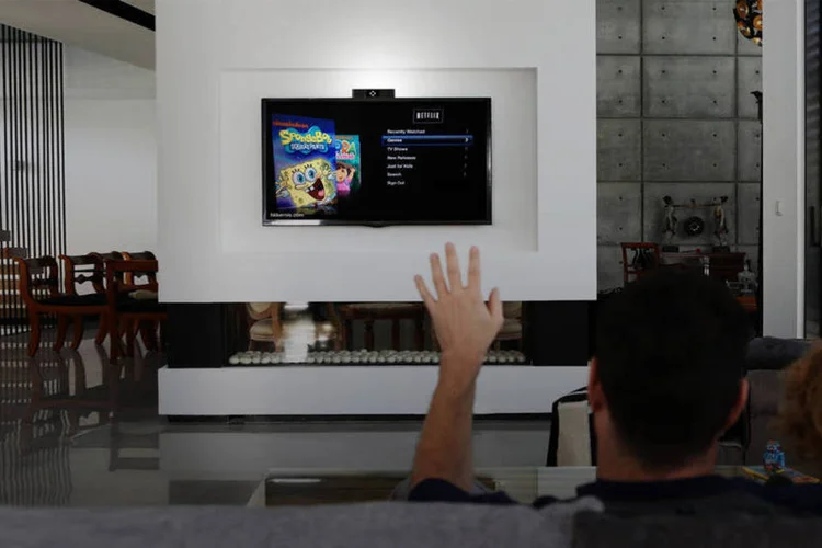 Singlecue; aparelho funciona de maneira parecida com o Kinect, do Xbox (Divulgação/eyeSight)