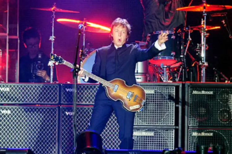 O ex-Beatle Paul McCartney: é o primeiro acordo da HP deste tipo firmado com um artista (Getty Images)