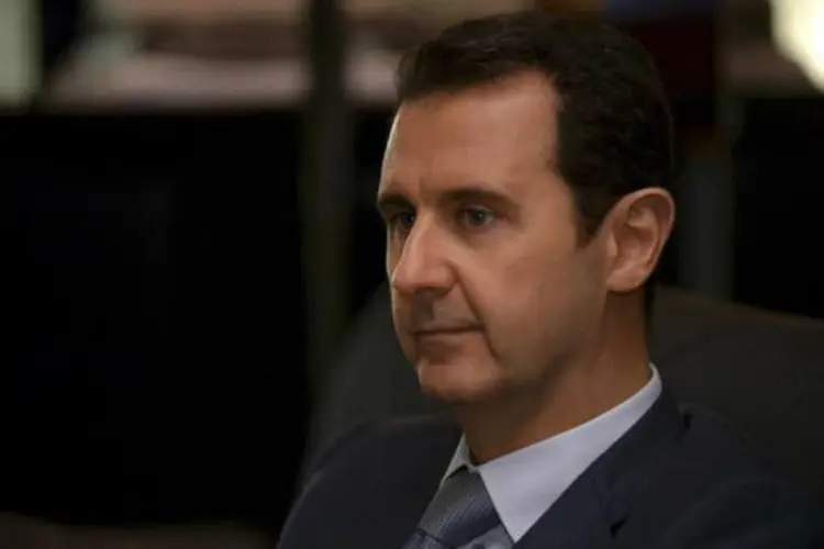 
	Presidente s&iacute;rio, Bashar al-Assad
 (Sana/Handout via Reuters)