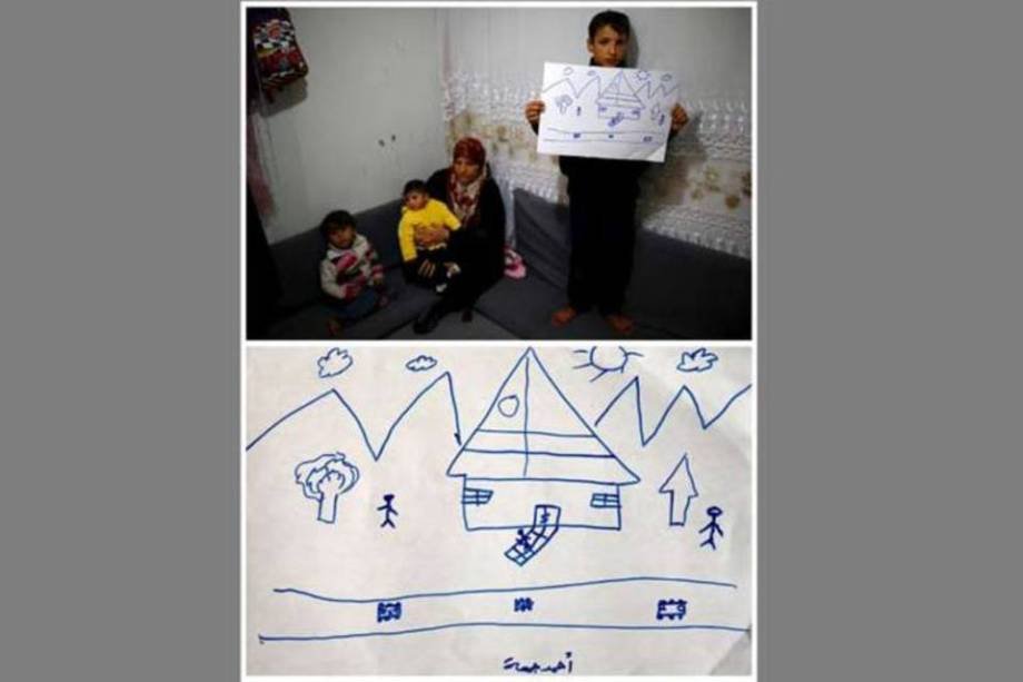 Uma geração perdida: desenhos das crianças de Al-Hol, Síria  Comitê  Internacional da Cruz VermelhaUma geração perdida: desenhos das crianças de  Al-Hol, Síria