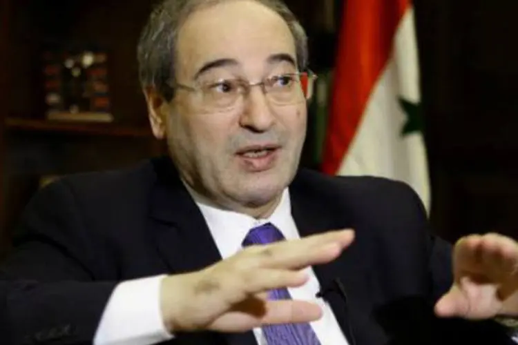 O vice-ministro sírio das Relações Exteriores, Faisal Muqdad: segunda fase está prevista para 10 de fevereiro (Louai Beshara/AFP)