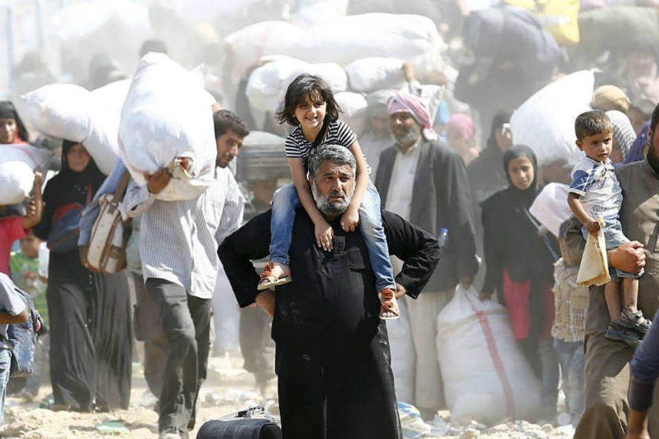 Síria ultrapassa Afeganistão em quantidade de refugiados