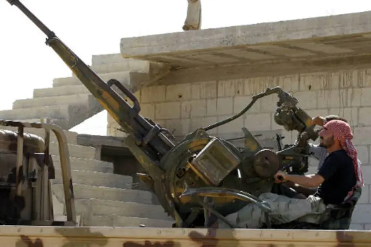 ELS: o exército sírio anunciou anteriormente que o acordo exclui duas "organizações terroristas" (REUTERS/Molhem Barakat)