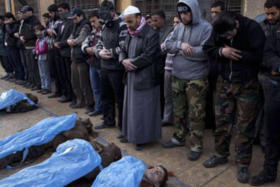 Cerca de 80 corpos de jovens são encontrados na Síria
