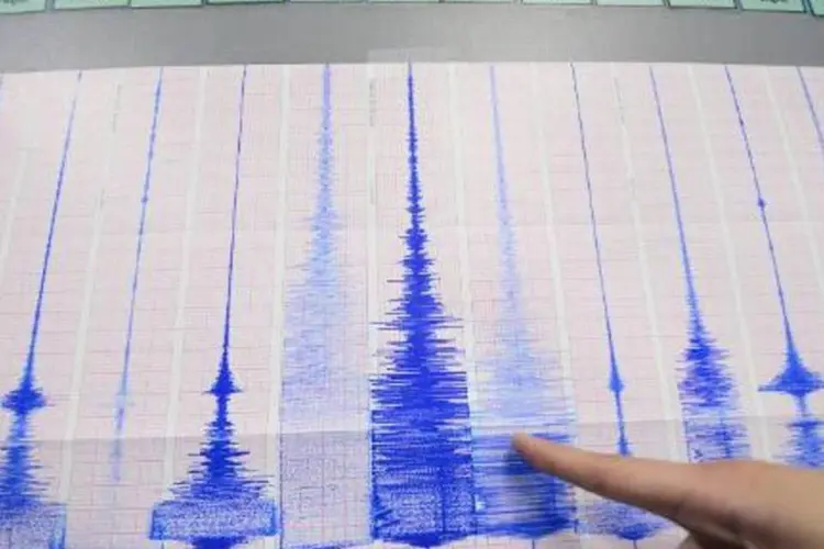 
	Sism&oacute;grafo: de todos os tremores registrados hoje, quatro deles se destacaram por sua grande magnitude e dura&ccedil;&atilde;o
 (Sam Yeh/AFP)