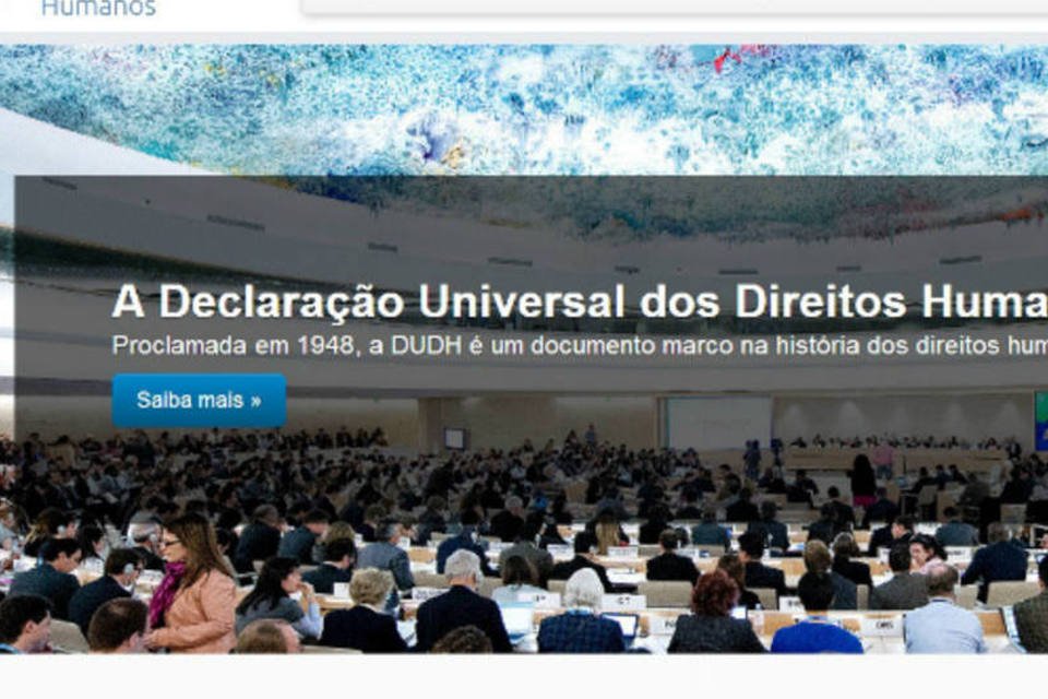 ONU cria página em português sobre direitos humanos