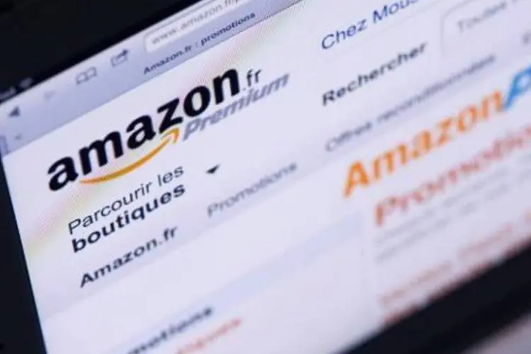
	Site da Amazon: com apenas um clique uma ordem de compra &eacute; enviada &agrave; Amazon
 (Lionel Bonaventure/AFP)
