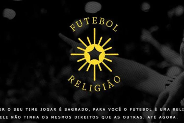 Site Futebol Religião: endereço virtual dispara e-mail para os chefes, justificando faltas, sem que o empregado incorra no risco de perder a remuneração (Reprodução)