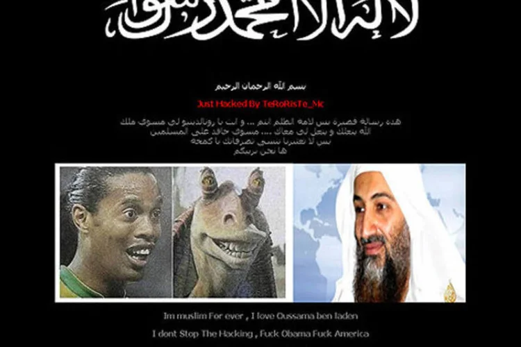 Hacker decidiu comparar o jogador com o personagem Jar Jar Binks, do filme Star Wars (Reprodução)