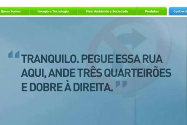 Estatal diz que não houve acessos ilegais em seu site, e que está investigando origem de informações obtidas pelo jornal Folha de S. Paulo (Reprodução/Site da Petrobras)