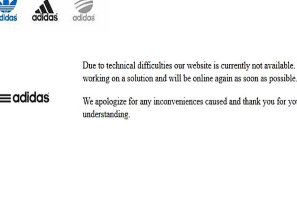 Site da Adidas segue fora do ar após ataque de hackers