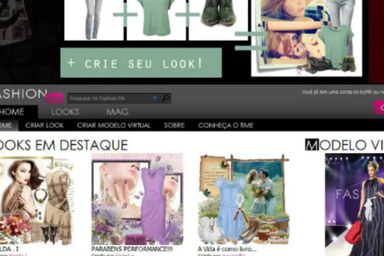 Site Fashion Me (Reprodução)